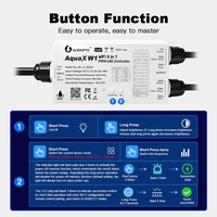 Contrôleur LED WiFi 5 en 1 Gledopto GL-C-801W, étanche IP67, contrôle par application Smart Life, variateur 5 canaux 15A 720W 50M