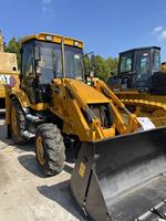 Impor Eropa asli menggunakan JCB 3CX Backhoe Loader daya tinggi multi-fungsi ekskavator pemuat Backhoe