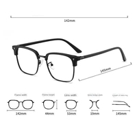 Gafas de Computadora Unisex con Marco Cuadrado Fotocromático KM 91, Anti Luz Azul, Monturas Ópticas de Alta Calidad al por Mayor, Duraderas para Todo Tipo de Rostro