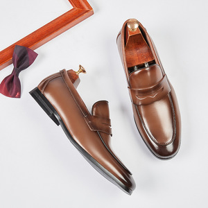 Zapatos de estilo británico para hombre, de cuero de ante, con cordones, informales, de negocios, transpirables, ligeros, modernos, diseño clásico - Product Image 3