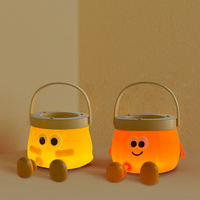 Lampe de nuit LED en silicone pour enfants, bébé, mignonne, douce au toucher, à intensité variable, idée cadeau