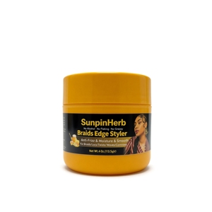Cire coiffante populaire au miel pour tresses et torsades, fixation extra longue durée, anti-frisottis, hypoallergénique, biologique, naturelle, sans alcool - Product Image 1