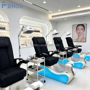Sillón de Pedicura Eléctrico Reclinable sin Tuberías para Salón de Belleza, Muebles Profesionales para Salón de Uñas, Silla de <span class=keywords><strong>Spa</strong></span> para el Cuidado de los Pies - Product Image 5