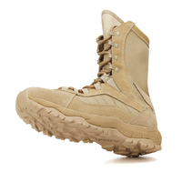Sepatu Hiking Anti Pasir Desert Boots High Top Ringan dan Bernapas, Sepatu Taktis