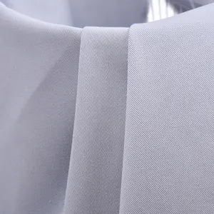 Hochwertige kunden spezifische Veredelung, Denim Stoff hersteller Polyester Baumwoll stoffe Twill Stoff in verschiedenen verfügbaren Farben/