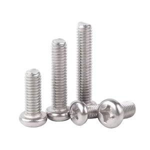 BST Bosite 304 Stainless Steel Inch Pan Head Screws Standard Thread Round Head 2 4 5 6 Size - Product Image 4