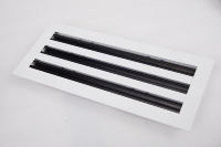 Diffuseur à fente linéaire carré diffuseurs d'air à fente pour plafond en plastique de haute qualité