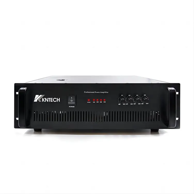 IPMG-640W Khuếch Đại IP Mới Bộ Khuếch Đại SIP 2.0 Công Suất Loại D VoIP KNTECH Hệ Thống Paga Dầu Khí