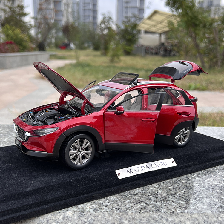 Mazda CX-30 Diecast Model Car 1:18 for Collection
