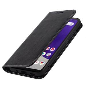 <span class=keywords><strong>เคส</strong></span>กระเป๋าเงินแบบฝาพับหนังแท้ Crazy Horse สำหรับ <span class=keywords><strong>Samsung</strong></span> Galaxy <span class=keywords><strong>A22</strong></span> <span class=keywords><strong>5G</strong></span> เวอร์ชั่นญี่ปุ่นพร้อมช่องเสียบการ์ดแบบตั้ง - Product Image 4