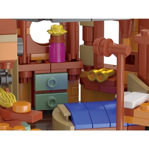 Blocchi di plastica Mork 8000PCS 031004 modello cielo stellato incandescente casa sull'albero assemblaggio giocattoli bambini compleanno regali di natale - Product Image 3