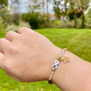 Set di Braccialetti con Perline e Cristalli K-pop, Accessorio per Cosplay Hallyu, Regalo per Fan, Bracciale dell'Amicizia, Casual/Sportivo da Donna - Product Image 3