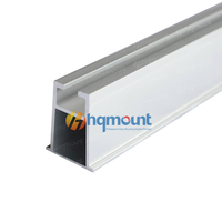 Support de fixation pour tuiles solaires, crochet réglable pour toit en tuiles avec profilé en aluminium A43