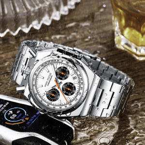 Reloj de Cuarzo Multifuncional MINI FOCUS 0601 para Hombre, con <span class=keywords><strong>Calendario</strong></span>, Luminoso, de Lujo, de Acero Inoxidable, con Cabeza de Toro - Product Image 2