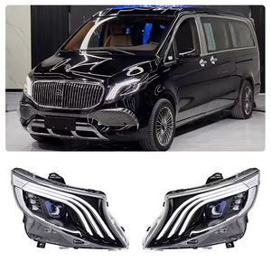 Accesorios para Autos, Accesorios para <span class=keywords><strong>Mercedes</strong></span> <span class=keywords><strong>Benz</strong></span> Clase V <span class=keywords><strong>VITO</strong></span> V260 W447 <span class=keywords><strong>2016</strong></span>-2019, Faros Delanteros LED, Faros LED para Auto - Product Image 1