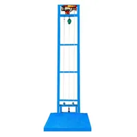 Plateforme élévatrice hydraulique pour grenier, atelier, entrepôt, usage domestique, petit élévateur de marchandises à rail fixe