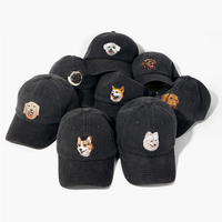 Casquette de baseball tendance à 6 panneaux brodée léopard |   Casquette Snapback Vintage Lavée Effet Vieilli à Motif Animalier Unisexe – Vente en Gros Toutes Saisons