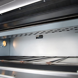 Four rotatif commercial pour la fabrication de pain pita <span class=keywords><strong>arabe</strong></span>, idéal pour les hôtels et les usines de fabrication, avec composants PLC et moteur intégrés. - Product Image 2