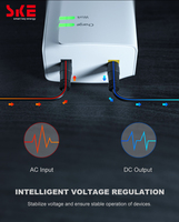 SKE Mini UPS Baterai Lithium 6x2200mAh DC 19V 3A dengan Cadangan Daya 4-7 Jam dan Garansi 1 Tahun untuk Kamera CCTV