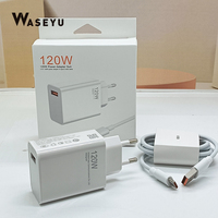 Chargeur mural USB Type C GaN 120W PD UE, accessoires mobiles rapides pour Xiaomi Android, chargeurs pour téléphone portable