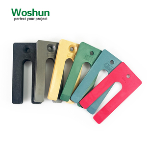 Woshun 75/90/140mm Embouts de calfeutrage en plastique pour fenêtres, Embouts de calfeutrage plats pour <span class=keywords><strong>vitrage</strong></span>, Embouts de calfeutrage en PP pour fenêtres, pour le remplissage et le nivellement - Product Image 2