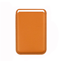 Dompet Kulit Magnet Kuat N52+ untuk Kartu Kredit iPhone, Tempat Kartu Kredit