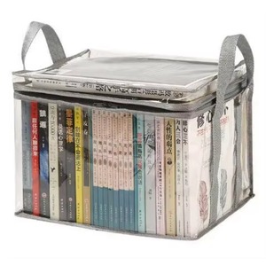Muestra Gratuita: Bolsa Plegable Personalizada de Grado Profesional con Diseño de Asa, Caja Transparente Graduada para Almacenamiento de Cómics con Cremallera - Product Image 1
