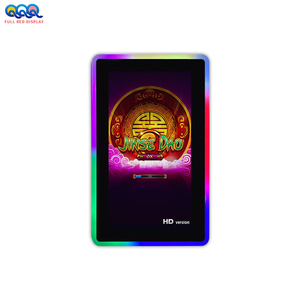 Full Red Vertical <strong>High</strong> <strong>Brightness</strong> 10.1Inch 3M RS232 Led Light Capacitive Touch Screen <strong>Monitor</strong> <strong>for</strong> Game - Product Image 5