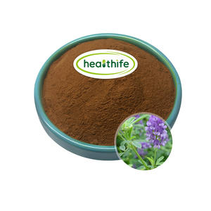 FocusHerb 도매 하이 퀄리티 사포닌 분말 알팔파 잎 추출물 5% 40% 사포닌 - Product Image 2