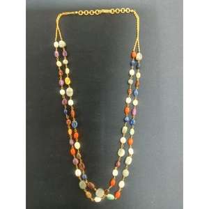 Collier ras du cou bohème coloré en pierres naturelles de jade avec perles et breloques pour femme, vente en gros - Product Image 6