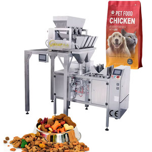 Đa-Chức Năng Tự Động Trọng Lượng Đóng Gói Thức Ăn Vật Nuôi Mèo Con Chó Đồ Ăn Nhẹ Xử Lý Bánh Quy Premade Túi Doypack Pouch Máy Đóng Gói - Product Image 1