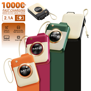 HYTO New Gifts Portable Power Bank External Emergency Mini Mobile Power Bank 10000mah
