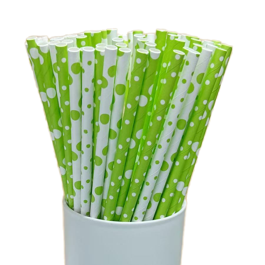 Paper Straws Eco Sustainable Sturdy Durable Stackable Cafe Takeaway Beverage Paper Straws