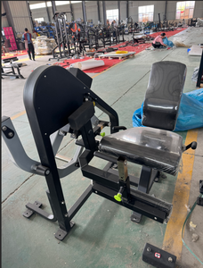 Máquina de entrenamiento de fuerza de alta resistencia SK Commercial Gym Fitness Equipment, combo de extensión y curl de piernas con carga de placas. - Product Image 3