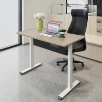 Bureau électrique réglable en hauteur, table de bureau, bureau électrique réglable en hauteur à moteur simple ou double