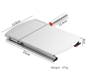 Trancheuse robuste réglable en acier inoxydable avec planche de découpe pour fromage, légumes et saucisses, idéale pour un usage domestique - Product Image 2