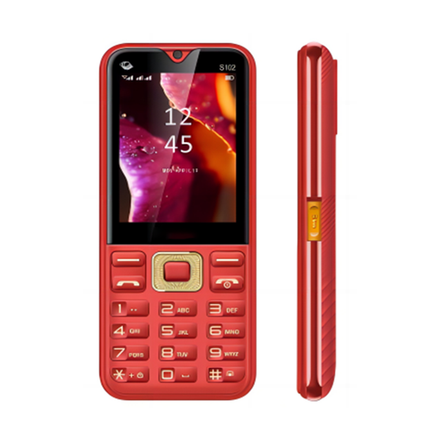 Factory-Featured Dual SIM 2.4inch Screen GSM Keypad Phone with SOS Function Spanish-Language Mobile for French & German Users
