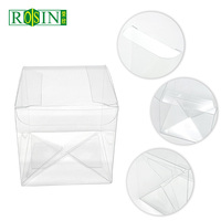 Boîtes d'emballage transparentes en plastique PVC PET PP personnalisées, boîtes cadeaux transparentes pour cosmétiques électroniques