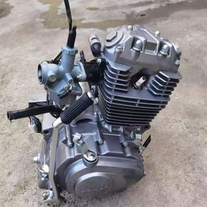 Moteur de <span class=keywords><strong>moto</strong></span> d'occasion d'origine Haojue 150cc 4 temps refroidi par air avec allumage CDI, démarrage électrique/à manivelle, garantie 1 an - Product Image 3
