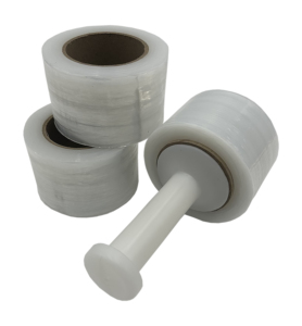Rollo de paquete de <span class=keywords><strong>precio</strong></span> de fábrica, plástico transparente de polietileno, embalaje de Lldpe, envoltura de paleta transparente, película elástica de PE, película de envoltura retráctil - Product Image 4
