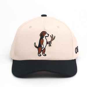 Custom 5 Panel with <b>Embroidery</b> logo a <b>Frame</b> Baseball Hat - Product Image 2