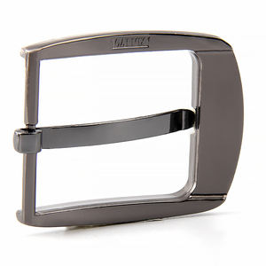 Hebilla de aleación hecha en fábrica con cinturón de cuero Pu hebilla asequible de alta calidad - Product Image 6