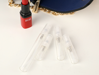 Mini flacon pulvérisateur lisse 1ml 2ml 2.5ml 5ml 10ml, flacons de parfum en verre avec atomiseur en plastique