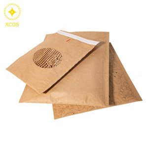 100% Recycled Biodegradable Kraft Paper Cushioning Protected Natural Honeycomb Padded Envelopes - Product Image 6
