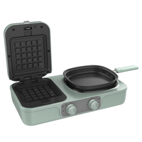 Machine à petit-déjeuner multifonctionnelle 3 en 1, appareil à sandwich pour le petit-déjeuner pour un usage domestique