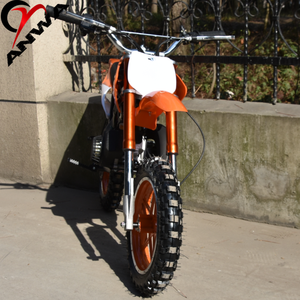 دراجة صغيرة للطرق الوعرة بمحرك ثنائي الأشواط سعة 49 سم مكعب للأطفال مع نظام تعليق أمامي وخلفي وفرامل قرصية - Product Image 2