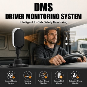 Caméra <span class=keywords><strong>embarquée</strong></span> 4G 4CH avec WiFi, GPS, ADAS, système d'assistance à la conduite, système de surveillance du conducteur DMS, caméra de sécurité automobile, kit de surveillance de la sécurité de la flotte - Product Image 4