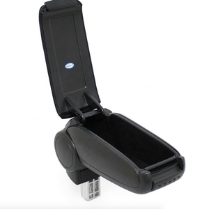 Boîte de rangement pour accoudoir de voiture pour HONDA FIT JAZZ III 2008-2016, accessoires intérieurs, pièces automobiles, accoudoir en cuir et textile pour conducteur - Product Image 3