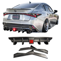 Kit carrosserie Lexus IS 21-25, IS300 IS350, becquet arrière, diffuseur de pare-chocs, lèvre arrière NIA, kit en fibre de carbone