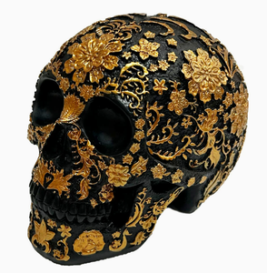 卸売カスタムANYWAYブランドゴシックホームオフィスデコレーションリアルな手彫り樹脂工芸品アニマル柄スケルトンハロウィン - Product Image 1